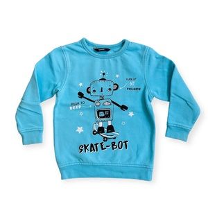 George Skate-Bot Sweater Size 3-4 Years